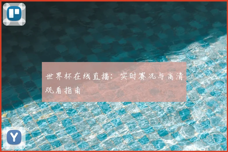 世界杯在线直播：实时赛况与高清观看指南